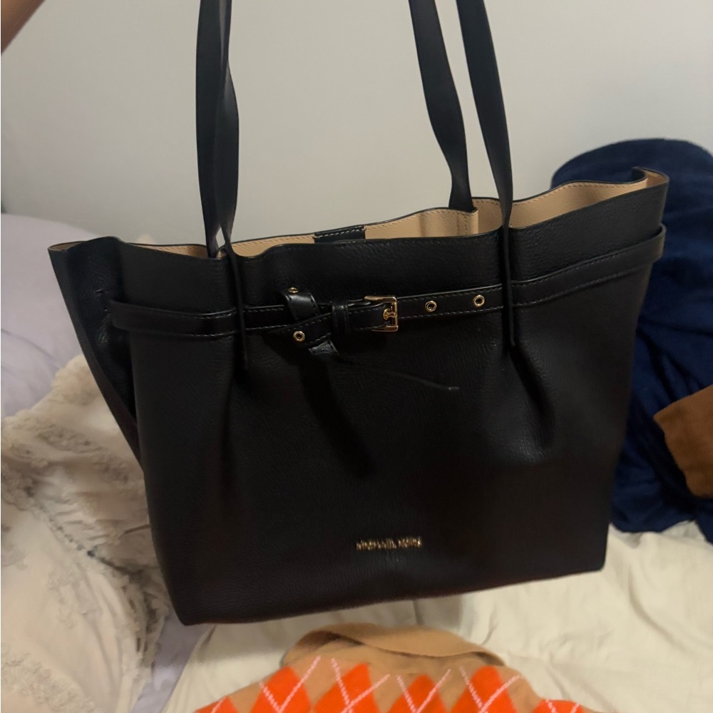 Large Micheal Kors Black Tote Bag- Only $85, Free Shipping
